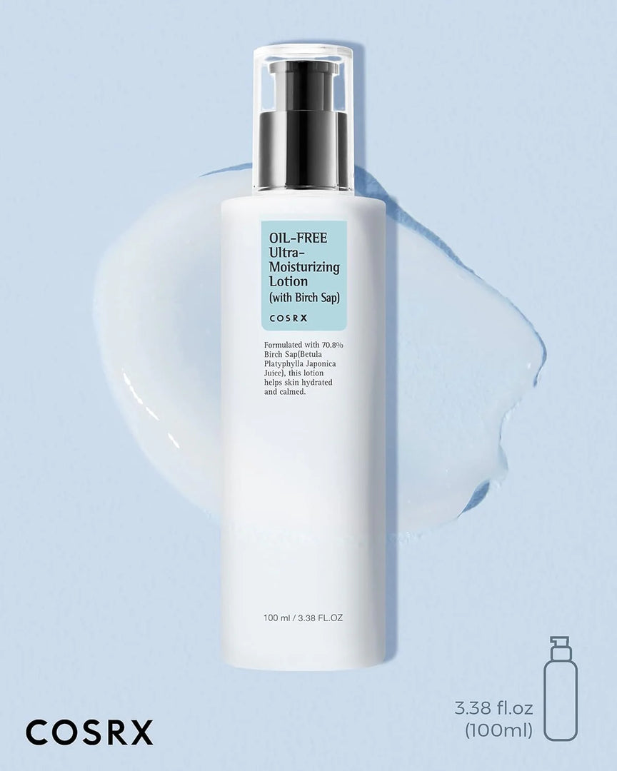 COSRX Oil-Free Ultra Moisturizing Lotion, With Birch Sap, 100ml