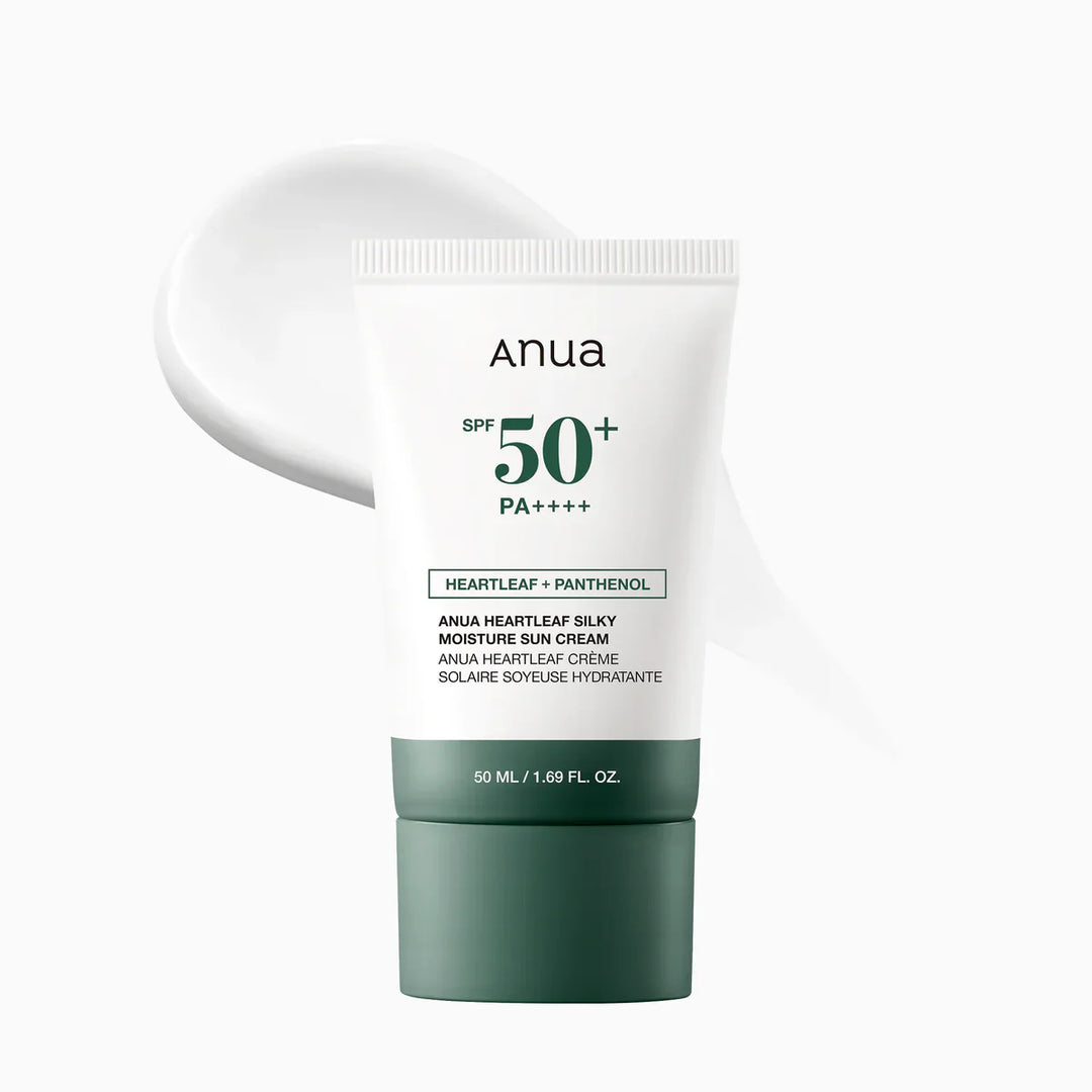 Anua Heartleaf Silky Moisture Sun Cream SPF 50+ PA+++ 50ml