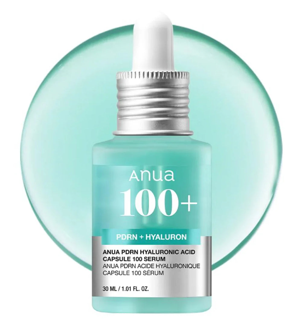 Anua 100+ PDRN Hyaluronic Acid Capsule Face Serum, For All Skin Types, 30ml