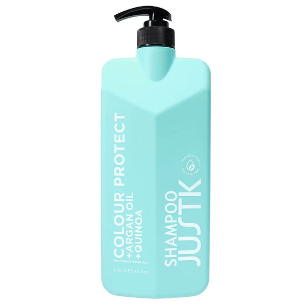 JUSTK Argan Oil & Quinoa Colour Protect Shampoo 300ml