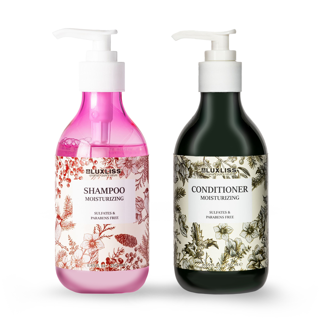 Luxliss 2 in 1 Shampoo 250ml & Conditioner 250ml Duo Set